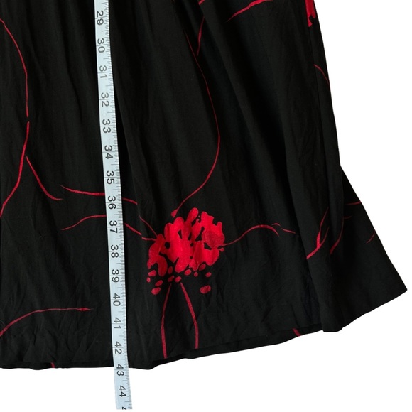 Chez California by Tandy vintage 80s floral shirt dress with drop waist - Picture 11 of 14